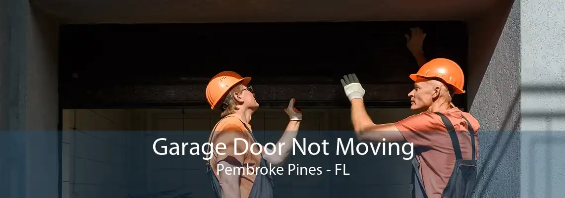 Garage Door Not Moving Pembroke Pines - FL