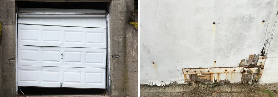 Rotten Commercial Garage Door Repair in Pembroke Pines, FL