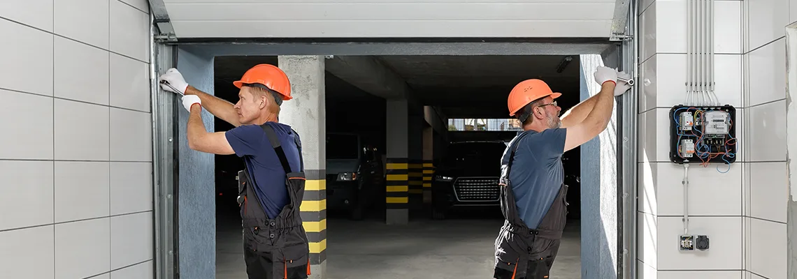 Wooden Garage Door Frame Repair in Pembroke Pines, Florida